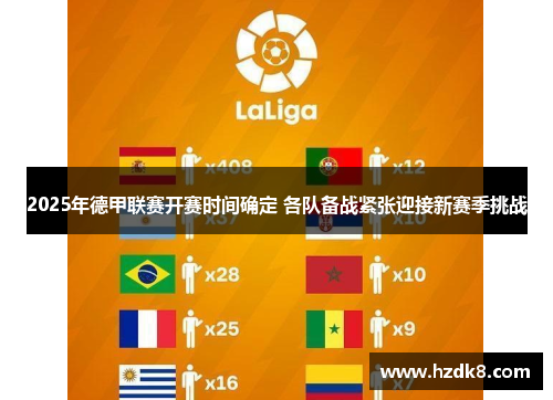 2025年德甲联赛开赛时间确定 各队备战紧张迎接新赛季挑战 2025年德甲联赛开赛时间确定 各队备战紧张迎接新赛季挑战